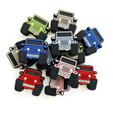 10Pcs Baby Silicone Beads Mini Jeep Car Pacifier Chain Bracelet Jewelry