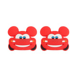 10Pcs Cartoon Car Silicone Beads for Jewelry Making