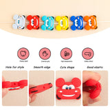 10Pcs Cartoon Car Silicone Beads for Jewelry Making