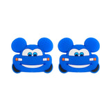 10Pcs Cartoon Car Silicone Beads for Jewelry Making