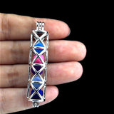10Pcs Pearl Cage Locket Aromatherapy Pendant DIY Jewelry Making Bulk