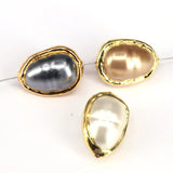 10Pcs Shell Pearl Drop Beads Spacer for DIY Jewelry Making