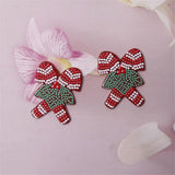 10Pcs Santa Claus Charm Connectors for DIY Jewelry Christmas Decoration