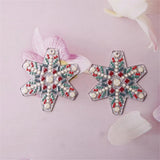 10Pcs Santa Claus Charm Connectors for DIY Jewelry Christmas Decoration