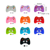 10Pcs Silicone Game Beads DIY Pacifier Chain Bracelet Jewelry Baby Molar Toy
