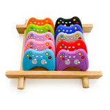 10Pcs Silicone Game Beads DIY Pacifier Chain Bracelet Jewelry Baby Molar Toy