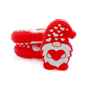 10Pcs Gnome Silicone Beads Jewelry Making DIY Accessories