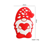 10Pcs Gnome Silicone Beads Jewelry Making DIY Accessories