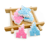 10Pcs Castle Silicone Beads DIY Baby Toys