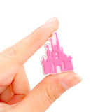 10Pcs Castle Silicone Beads DIY Baby Toys
