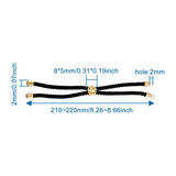 10Pcs Nylon Twisted Cord for DIY Jewelry Making Accessories
