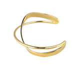 10Pcs Open Cross Geometric Metal Bracelets for Women