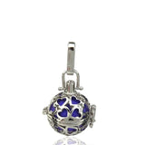 10Pcs Heart Pearl Cage Aromatherapy Diffuser Charm Pendant Bulk
