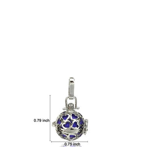 10Pcs Heart Pearl Cage Aromatherapy Diffuser Charm Pendant Bulk