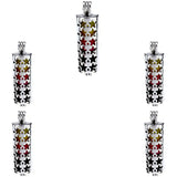 10Pcs Star Pearl Cage Locket Aromatherapy Diffuser Pendant Necklace Charm