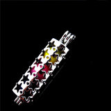 10Pcs Star Pearl Cage Locket Aromatherapy Diffuser Pendant Necklace Charm