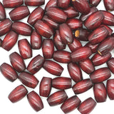 10Pcs Jujube Red Oval Wooden Beads 20*30mm DIY Jewelry Acc