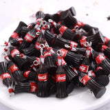 10Pcs/Pack 5 Acrylic Charm Drink Bottle Pendant DIY Jewelry Making