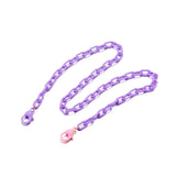 10Pcs Acrylic Chain Links Necklace Making Findings