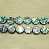 10Pcs/Pack 6-18mm Peacock Abalone Pearl Shell Beads for Jewelry Making