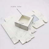 10Pcs Christmas Window Candy Wedding Favors Wrapping Box