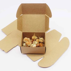 10Pcs 8x6x4cm Paper Box DIY Candy Wedding Favors Jewelry Party Supplies
