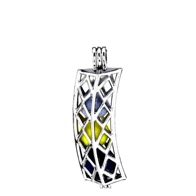 10Pcs Pearl Cage Aroma Diffuser Pendant DIY Jewelry Making