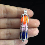 10Pcs Pearl Cage Aroma Diffuser Pendant DIY Jewelry Making