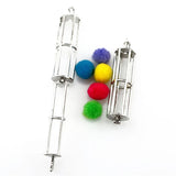 10Pcs Pearl Cage Aroma Diffuser Pendant DIY Jewelry Making