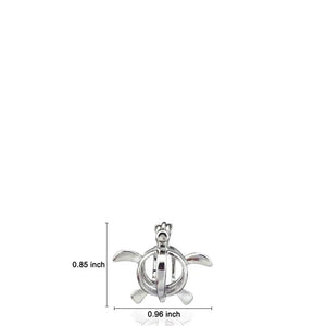 10Pcs Turtle Pearl Cage Locket Aromatherapy Diffuser Necklace DIY Jewelry Bulk