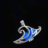 10Pcs Witch Cap Pearl Cage Aromatherapy Oil Diffuser Pendant