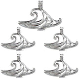 10Pcs Witch Cap Pearl Cage Aromatherapy Oil Diffuser Pendant