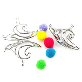 10Pcs Witch Cap Pearl Cage Aromatherapy Oil Diffuser Pendant