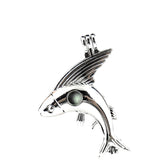10Pcs Fly Fish Charm Cage Locket Aromatherapy Pendant for DIY Jewelry Making