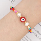 10Pcs Rainbow Seed Beads Bracelet Natural Pearls Girl Bracelet Women Jewellery