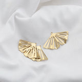 10Pcs Brass Ginkgo Biloba Leaf Pendant Charms for DIY Jewelry