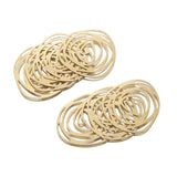 10Pcs Brass Rose Flower Drop Charms for Jewelry Making