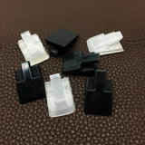 10Pcs Rectangle Acrylic Ring Display Stand Showcase Counter Display Rack