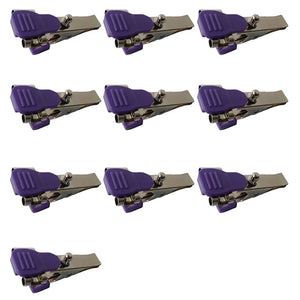 10Pcs Reusable ECG/EKG Clip Electrodes for Animals & Veterinary