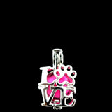 10Pcs Love Charm Pearl Cage Locket Aromatherapy Diffuser Pendant Necklace Keycha