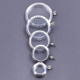 10Pcs Round Twist Memory Locket Pendant For Women Gift Jewelry Bulk