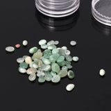 10Pcs/Set Aquamarine Tumbled Chips Stone DIY Jewelry Making