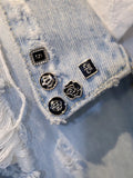 10Pcs/Set Anti-glare Button Brooch Mini Brooch Pin