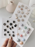 10Pcs/Set Anti-glare Button Brooch Mini Brooch Pin