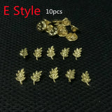 10Pcs/Set Masonic Santa Claus Rhinestone Brooches Party Jewelry Xmas