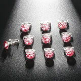 10Pcs Crystal Rhinestone Hair Clips Pins for Wedding Flower Girl Bride