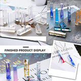 10Pcs/Set Epoxy Resin Mould DIY Pendant Silicone Molds Jewelry Mold Making Tools