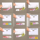 10Pcs Duck Dangle Earrings Set Cartoon Animal Drop Earrings for Women Kids