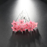 10Pcs Bridal Flower Hair Pins Wedding Bridesmaid Hair Clips