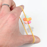 10Pcs Kids Flower Hair Rope Ponytail Holder Hair Bands